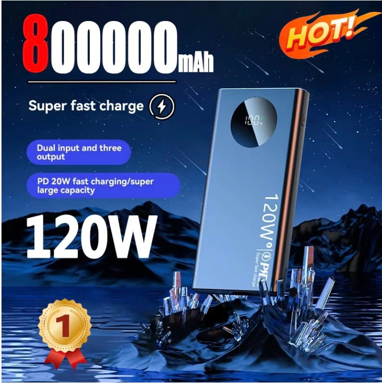 Batterie Externe Compacte 10000mAh Charge Rapide JodgTech