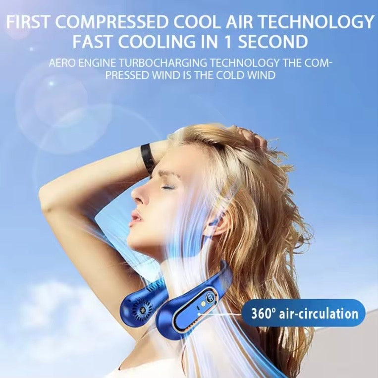 Ventilateur de Cou Portable Sans Fil JodgTech