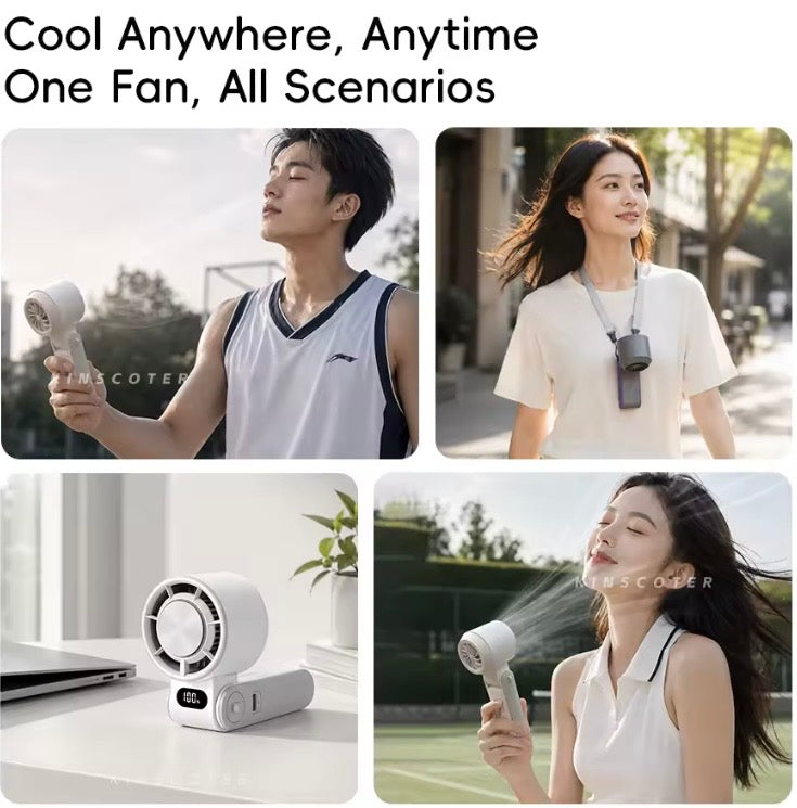 Mini Ventilateur USB Portable Rechargeable JodgTech